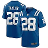 Zennovawear Men's Indianapolis Colts Jonathan Taylor Royal Player Game Jersey