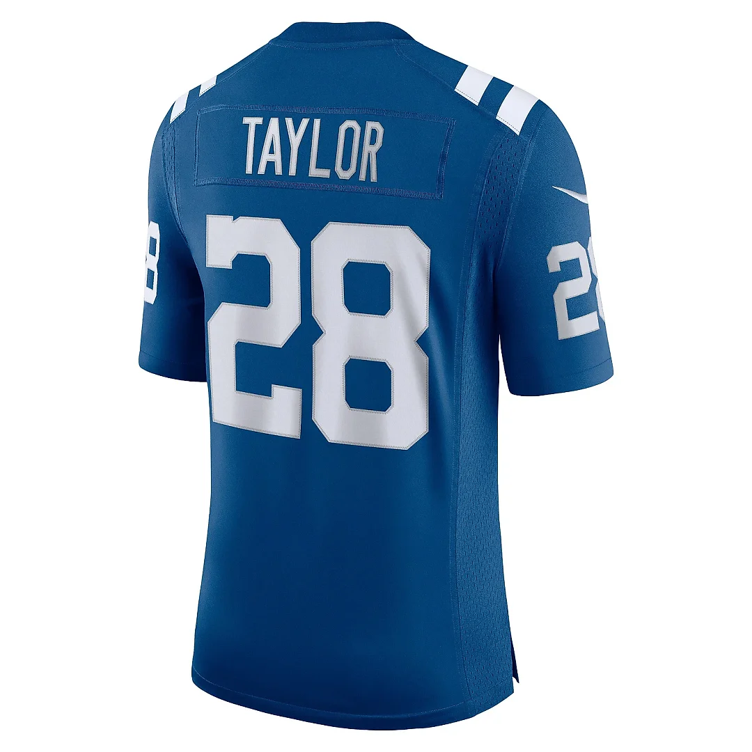 Zennovawear Men's Indianapolis Colts Jonathan Taylor Royal Vapor Limited Jersey