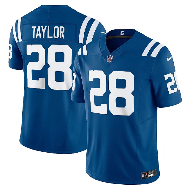 Zennovawear Men's Indianapolis Colts Jonathan Taylor Royal Vapor F.U.S.E. Limited Jersey
