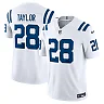 Zennovawear Men's Indianapolis Colts Jonathan Taylor White Vapor F.U.S.E. Limited Jersey