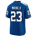 Zennovawear Men's Indianapolis Colts Kenny Moore II Royal Indiana Nights Alternate Game Jersey
