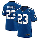 Zennovawear Men's Indianapolis Colts Kenny Moore II Royal Indiana Nights Alternate Game Jersey
