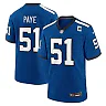 Zennovawear Men's Indianapolis Colts Kwity Paye Royal Indiana Nights Alternate Game Jersey