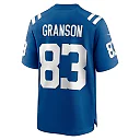 Zennovawear Men's Indianapolis Colts Kylen Granson Royal Game Jersey