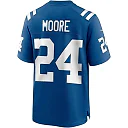 Zennovawear Men's Indianapolis Colts Lenny Moore Royal Game Retired Player Jersey