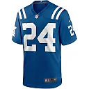 Zennovawear Men's Indianapolis Colts Lenny Moore Royal Game Retired Player Jersey