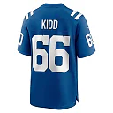 Zennovawear Men's Indianapolis Colts Lewis Kidd Royal Game Jersey