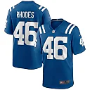 Zennovawear Men's Indianapolis Colts Luke Rhodes Royal Game Jersey