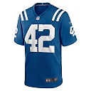 Zennovawear Men's Indianapolis Colts Marcel Dabo Royal Game Player Jersey