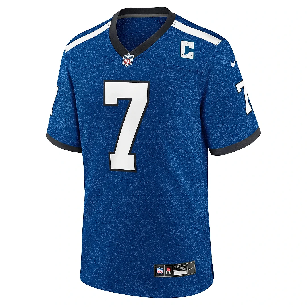 Zennovawear Men's Indianapolis Colts Matt Gay Royal Indiana Nights Alternate Game Jersey