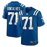 Zennovawear Men's Indianapolis Colts Matt Goncalves Royal Game Jersey