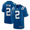 Zennovawear Men's Indianapolis Colts Matt Ryan Royal Game Jersey