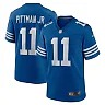 Zennovawear Men's Indianapolis Colts Michael Pittman Jr. Royal Alternate Game Jersey