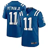 Zennovawear Men's Indianapolis Colts Michael Pittman Jr. Royal Game Player Jersey