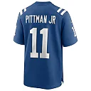 Zennovawear Men's Indianapolis Colts Michael Pittman Jr. Royal Player Game Jersey