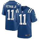 Zennovawear Men's Indianapolis Colts Michael Pittman Jr. Royal Player Game Jersey