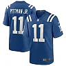 Zennovawear Men's Indianapolis Colts Michael Pittman Jr. Royal Player Game Jersey