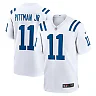 Zennovawear Men's Indianapolis Colts Michael Pittman Jr. White Game Jersey