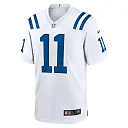 Zennovawear Men's Indianapolis Colts Michael Pittman Jr. White Game Jersey