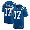 Zennovawear Men's Indianapolis Colts Mike Strachan Royal Game Jersey