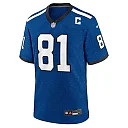 Zennovawear Men's Indianapolis Colts Mo Alie Cox Royal Indiana Nights Alternate Game Jersey
