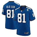 Zennovawear Men's Indianapolis Colts Mo Alie Cox Royal Indiana Nights Alternate Game Jersey