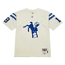 Zennovawear Men's Indianapolis Colts Peyton Manning Mitchell & Ness Cream Chainstitch Legacy Jersey