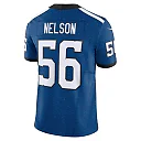Zennovawear Men's Indianapolis Colts Quenton Nelson Blue Vapor F.U.S.E. Limited Jersey