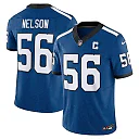 Zennovawear Men's Indianapolis Colts Quenton Nelson Blue Vapor F.U.S.E. Limited Jersey