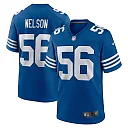 Zennovawear Men's Indianapolis Colts Quenton Nelson Royal Alternate Game Jersey