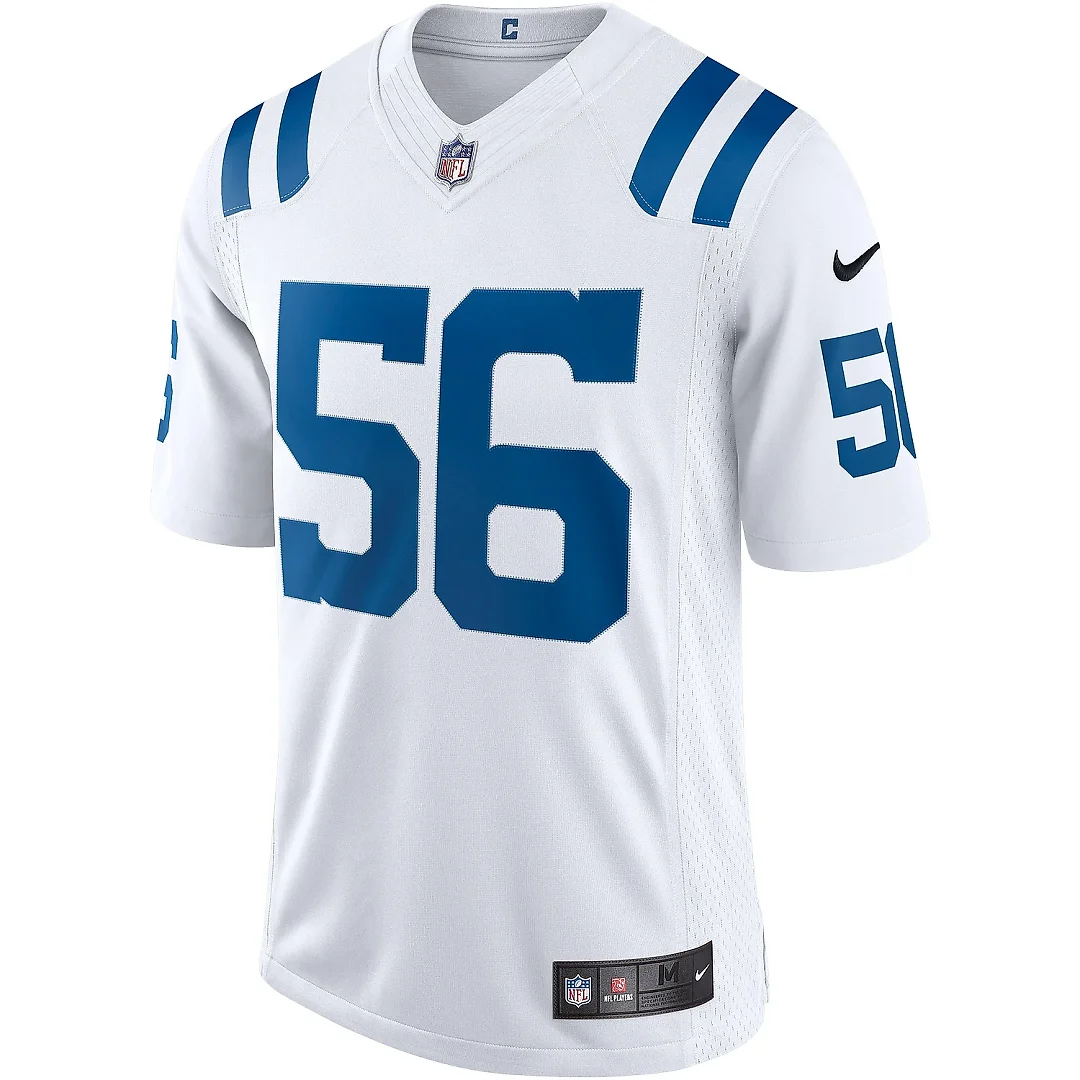 Zennovawear Men's Indianapolis Colts Quenton Nelson White Vapor Limited Jersey