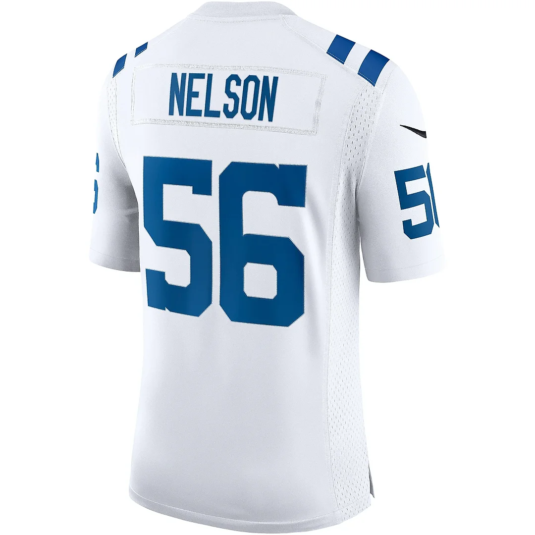 Zennovawear Men's Indianapolis Colts Quenton Nelson White Vapor Limited Jersey