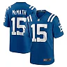 Zennovawear Men's Indianapolis Colts Racey McMath Royal Team Game Jersey