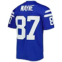 Zennovawear Men's Indianapolis Colts Reggie Wayne Mitchell & Ness Royal Legacy Jersey
