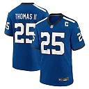 Zennovawear Men's Indianapolis Colts Rodney Thomas II Royal Indiana Nights Alternate Game Jersey