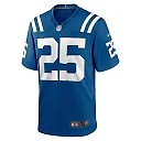 Zennovawear Men's Indianapolis Colts Rodney Thomas Royal Player Game Jersey