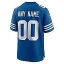 Zennovawear Men's Indianapolis Colts Royal Alternate Custom Jersey