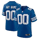 Zennovawear Men's Indianapolis Colts Royal Alternate Custom Jersey