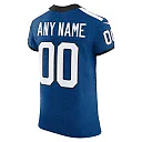 Zennovawear Men's Indianapolis Colts Royal Vapor F.U.S.E. Elite Custom Jersey