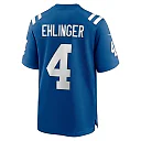 Zennovawear Men's Indianapolis Colts Sam Ehlinger Royal Game Jersey