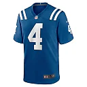 Zennovawear Men's Indianapolis Colts Sam Ehlinger Royal Game Jersey