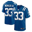 Zennovawear Men's Indianapolis Colts Samuel Womack III Royal Game Jersey