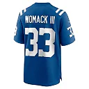 Zennovawear Men's Indianapolis Colts Samuel Womack III Royal Game Jersey
