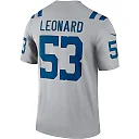 Zennovawear Men's Indianapolis Colts Shaquille Leonard Gray Inverted Legend Player Performance Top