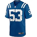 Zennovawear Men's Indianapolis Colts Shaquille Leonard Royal Game Jersey