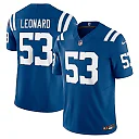 Zennovawear Men's Indianapolis Colts Shaquille Leonard Royal Vapor F.U.S.E. Limited Jersey