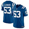 Zennovawear Men's Indianapolis Colts Shaquille Leonard Royal Vapor F.U.S.E. Limited Jersey