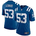 Zennovawear Men's Indianapolis Colts Shaquille Leonard Royal Vapor Limited Jersey