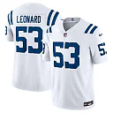 Zennovawear Men's Indianapolis Colts Shaquille Leonard White Vapor F.U.S.E. Limited Jersey