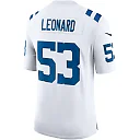 Zennovawear Men's Indianapolis Colts Shaquille Leonard White Vapor Limited Jersey